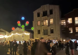 Mistree Lighting at Whisstocks Place Christmas 2025