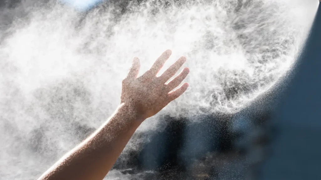 Outside Mist Cooling