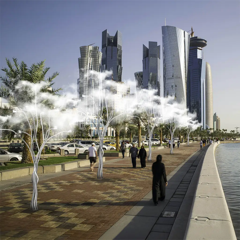 Qatar Outside Cooling