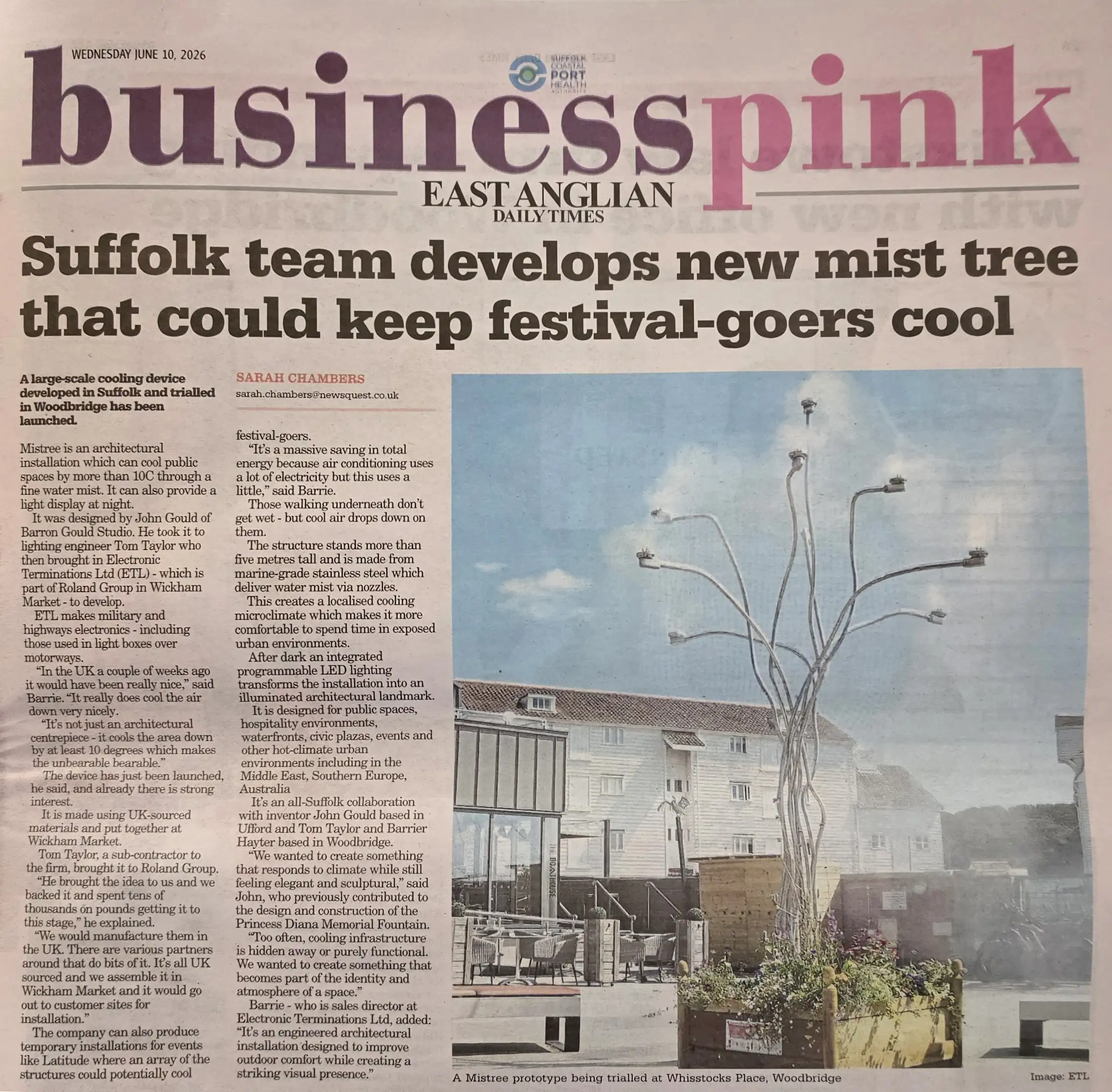 MISTREE East Anglian Daily Times