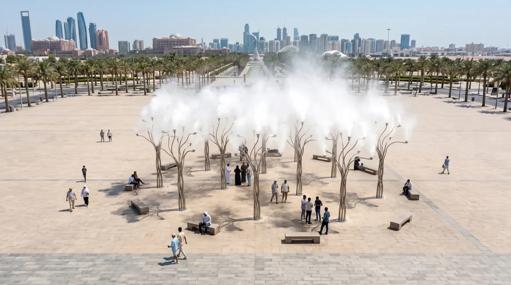 Abu Dhabi Outdoor Cooling